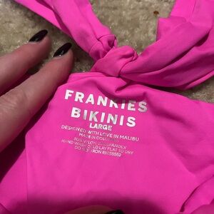 Frankie’s Bikinis one piece swimsuit